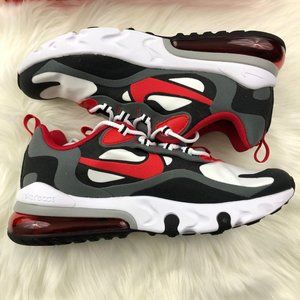 NWT Nike Air Max 270 React Sneakers Red & Black